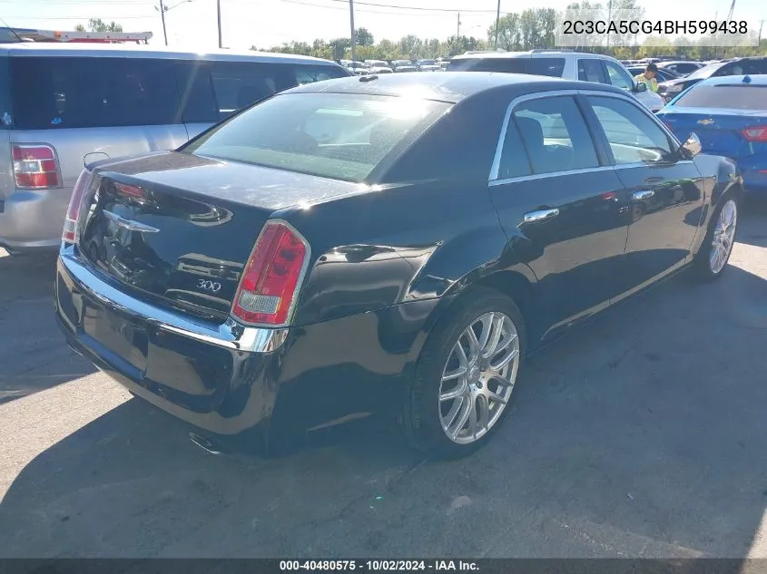 2011 Chrysler 300 Limited VIN: 2C3CA5CG4BH599438 Lot: 40480575