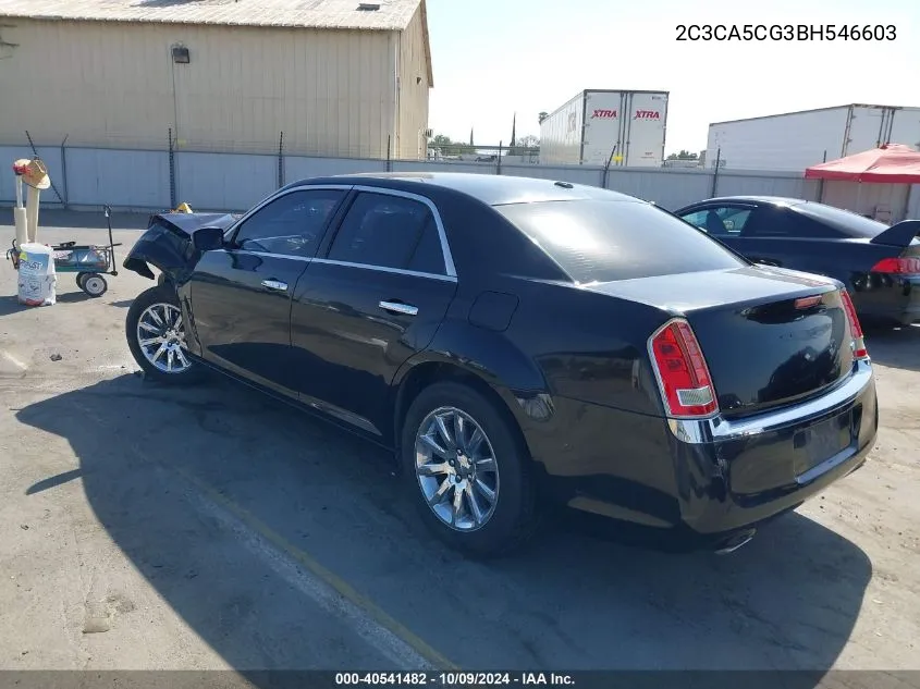 2C3CA5CG3BH546603 2011 Chrysler 300 Limited