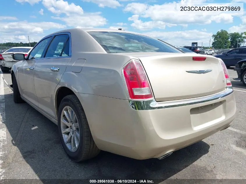 2C3CCACG3CH279869 2012 Chrysler 300 Limited