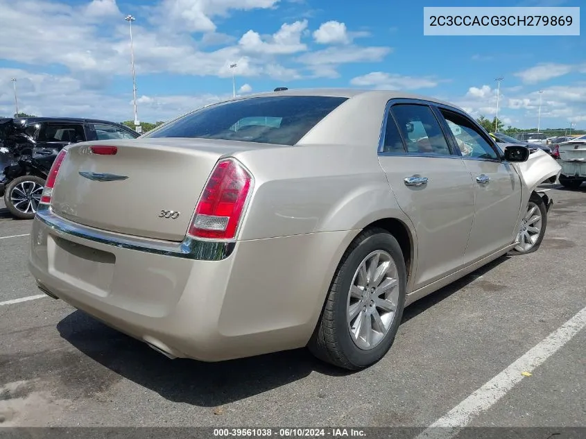 2C3CCACG3CH279869 2012 Chrysler 300 Limited