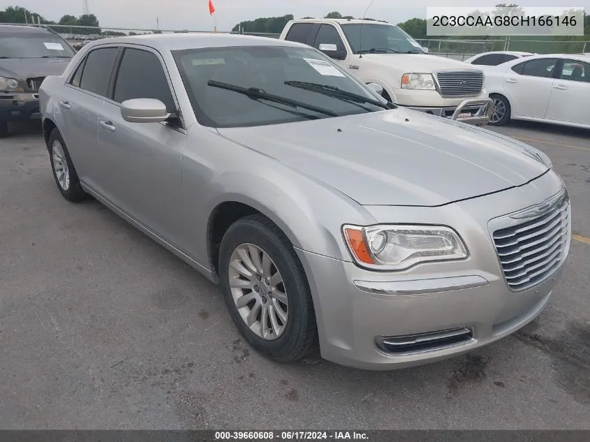 2012 Chrysler 300 VIN: 2C3CCAAG8CH166146 Lot: 39660608