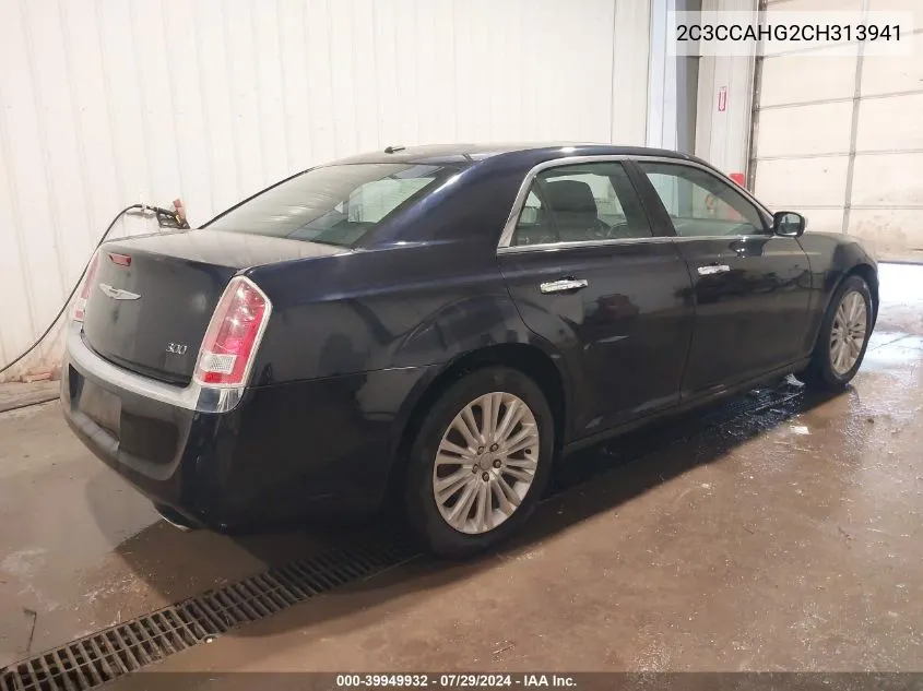 2012 Chrysler 300 Limited VIN: 2C3CCAHG2CH313941 Lot: 39949932