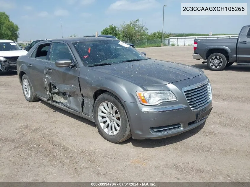 2C3CCAAGXCH105266 2012 Chrysler 300