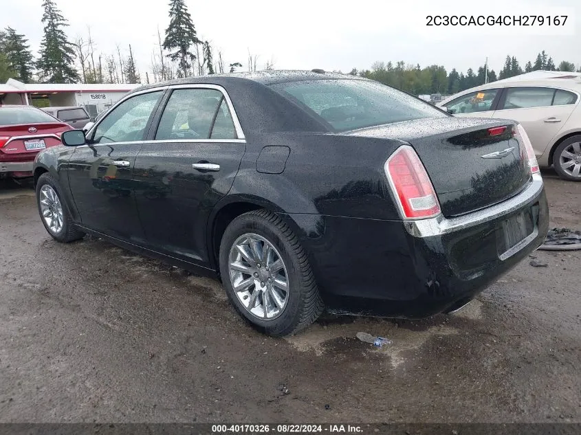 2C3CCACG4CH279167 2012 Chrysler 300 Limited