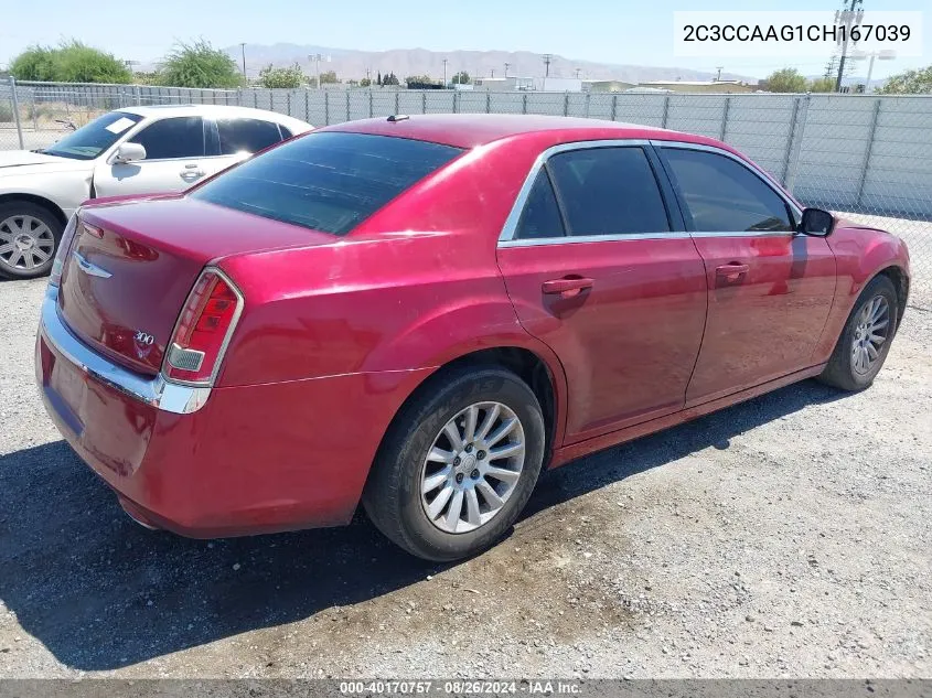 2C3CCAAG1CH167039 2012 Chrysler 300