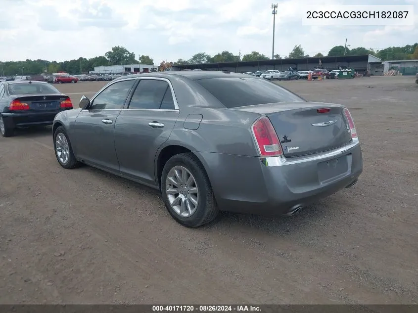 2C3CCACG3CH182087 2012 Chrysler 300 Limited