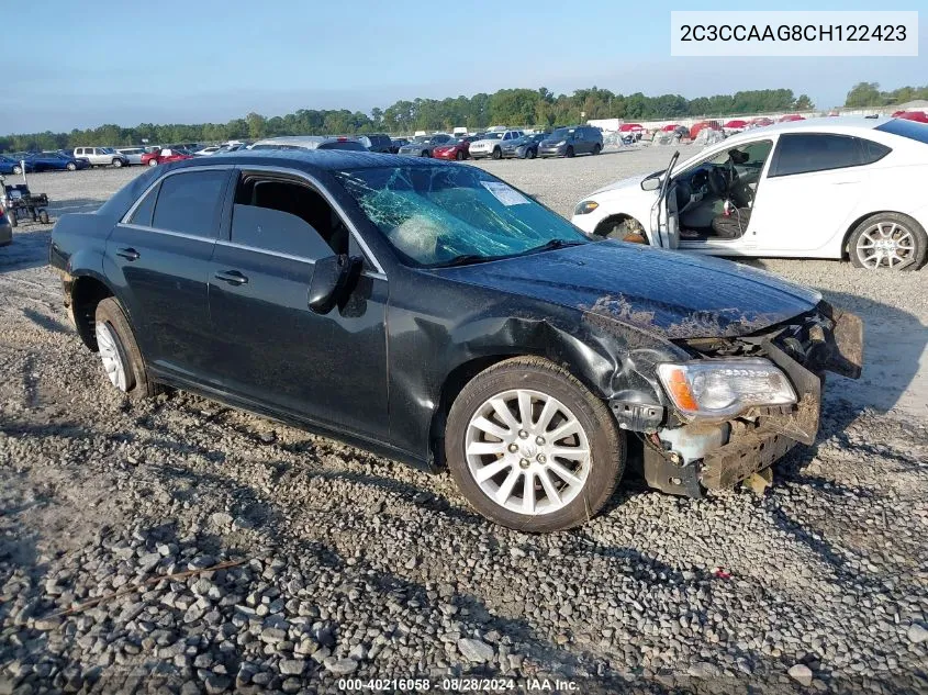 2C3CCAAG8CH122423 2012 Chrysler 300