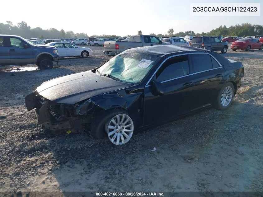 2C3CCAAG8CH122423 2012 Chrysler 300