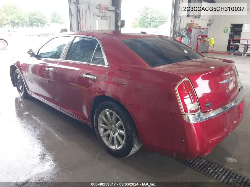 2C3CCACG5CH310037 2012 Chrysler 300 Limited