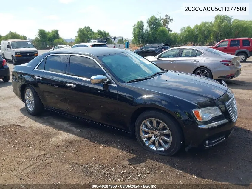 2012 Chrysler 300 Limited VIN: 2C3CCACG5CH277508 Lot: 40287969