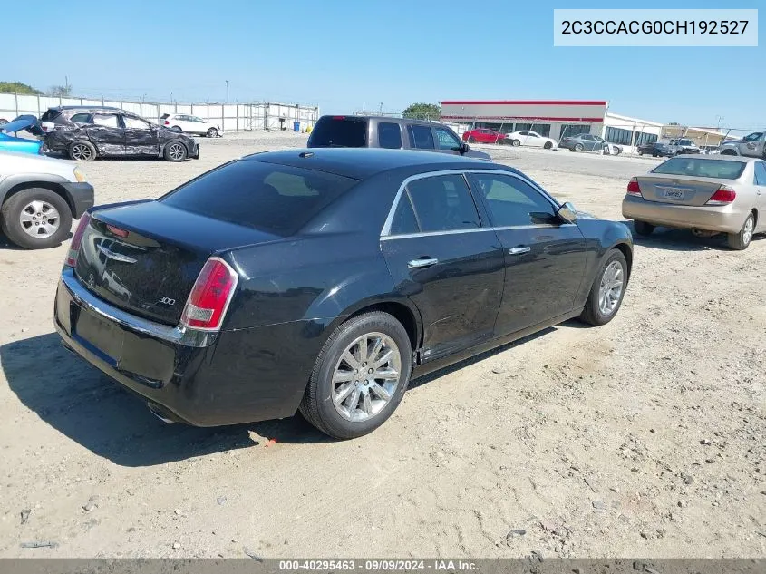 2C3CCACG0CH192527 2012 Chrysler 300 Limited