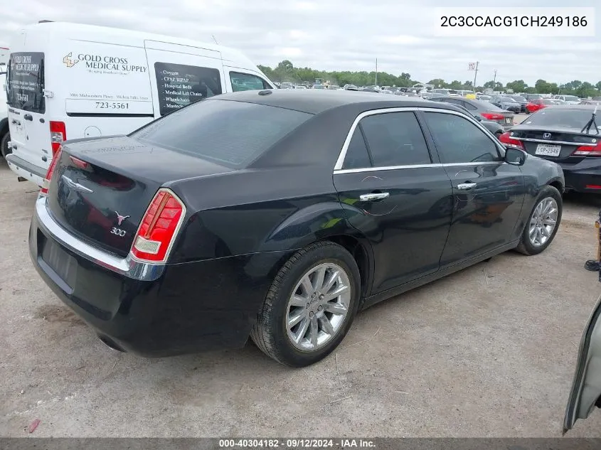 2C3CCACG1CH249186 2012 Chrysler 300 Limited