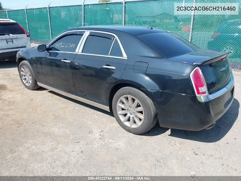 2C3CCACG6CH216460 2012 Chrysler 300 Limited