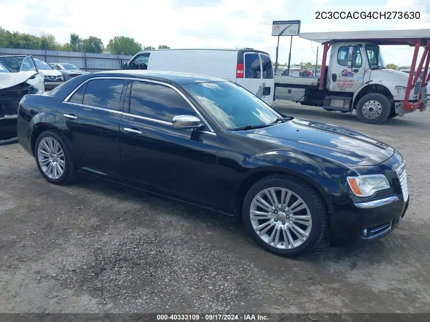 2C3CCACG4CH273630 2012 Chrysler 300 Limited