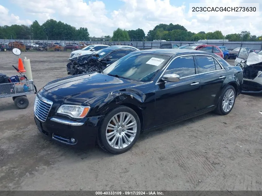 2C3CCACG4CH273630 2012 Chrysler 300 Limited