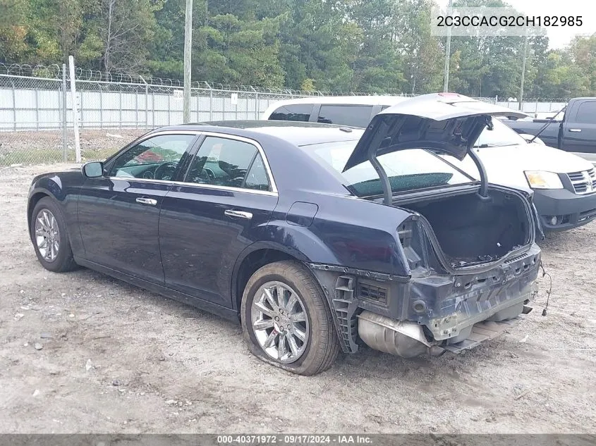 2C3CCACG2CH182985 2012 Chrysler 300 Limited