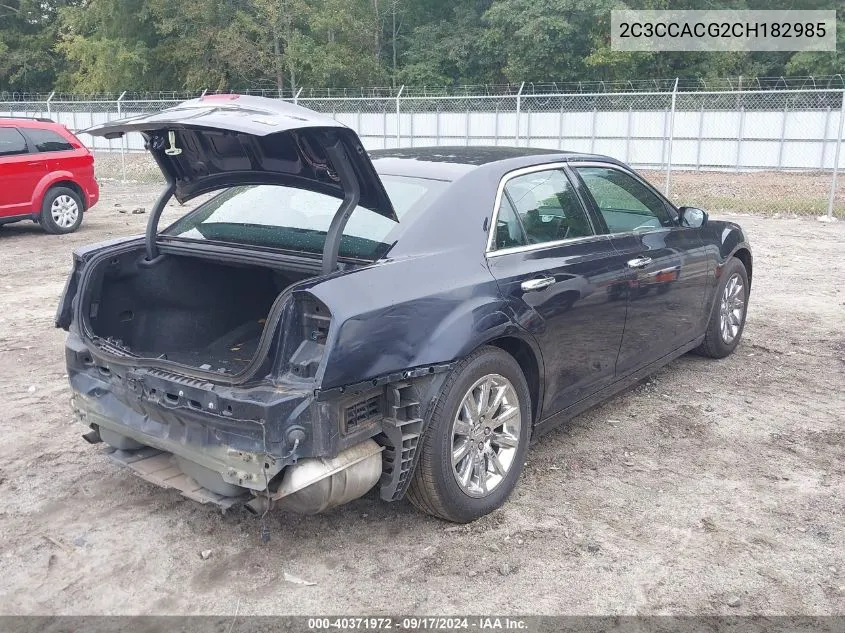 2C3CCACG2CH182985 2012 Chrysler 300 Limited