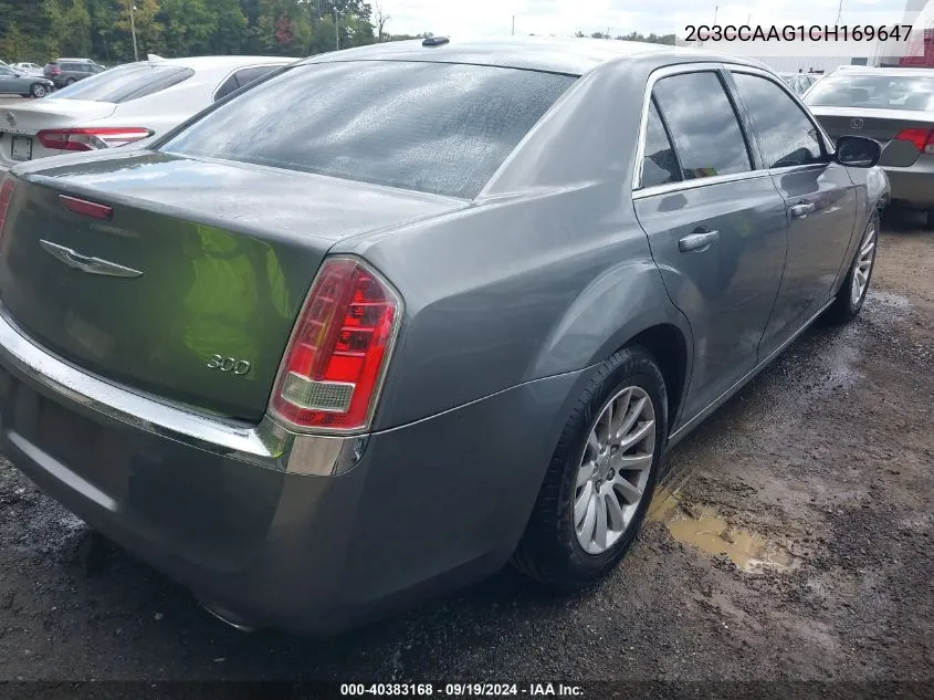 2C3CCAAG1CH169647 2012 Chrysler 300