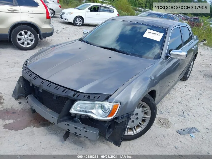 2C3CCACGXCH307909 2012 Chrysler 300 Limited