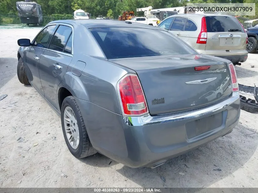 2012 Chrysler 300 Limited VIN: 2C3CCACGXCH307909 Lot: 40388263