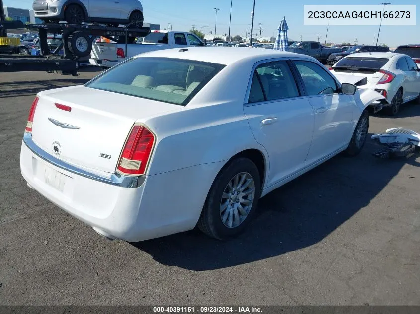 2012 Chrysler 300 VIN: 2C3CCAAG4CH166273 Lot: 40391151