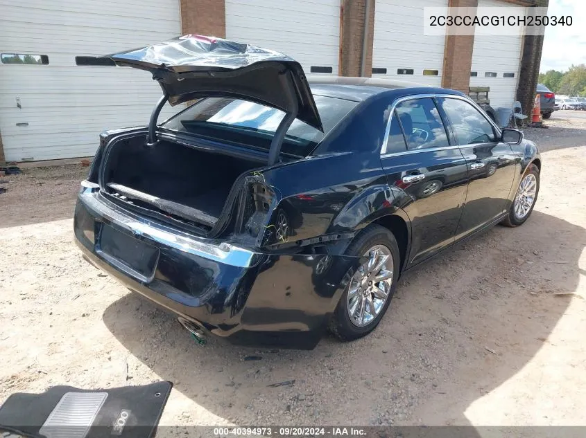 2C3CCACG1CH250340 2012 Chrysler 300 Limited