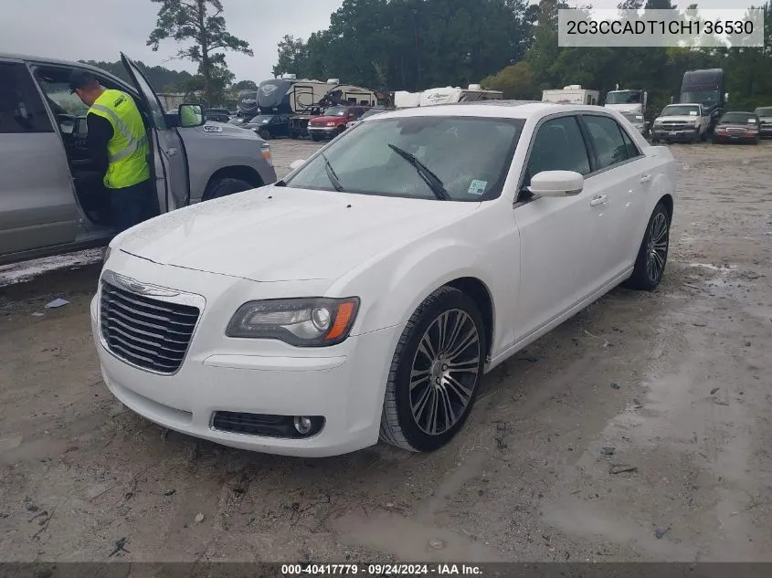 2012 Chrysler 300 S V8 VIN: 2C3CCADT1CH136530 Lot: 40417779