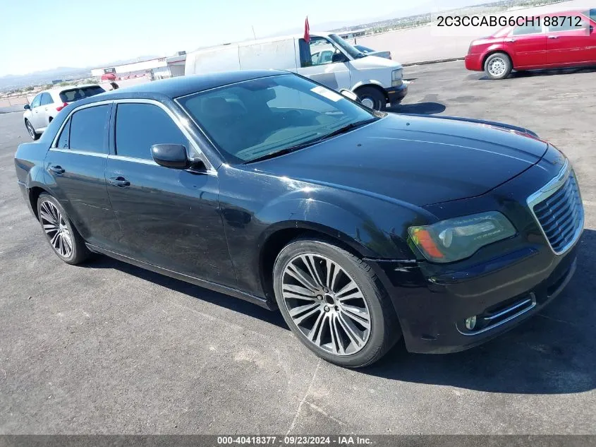 2C3CCABG6CH188712 2012 Chrysler 300 S V6