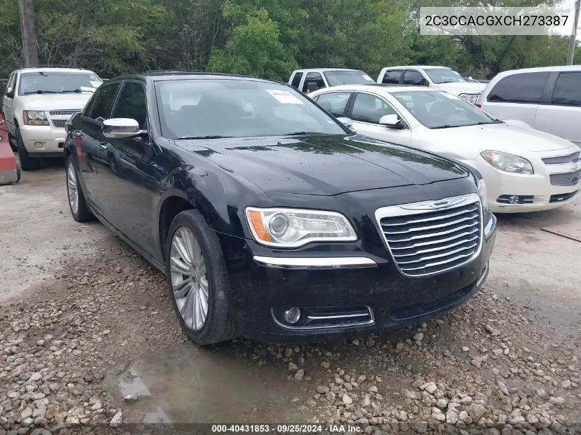 2C3CCACGXCH273387 2012 Chrysler 300 Limited