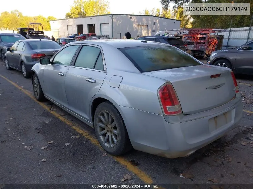 2C3CCACG6CH179149 2012 Chrysler 300 Limited