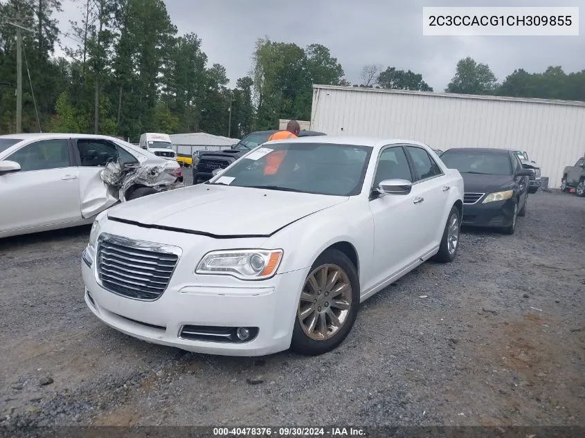 2012 Chrysler 300 Limited VIN: 2C3CCACG1CH309855 Lot: 40478376