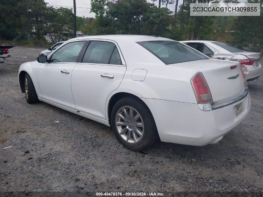 2012 Chrysler 300 Limited VIN: 2C3CCACG1CH309855 Lot: 40478376