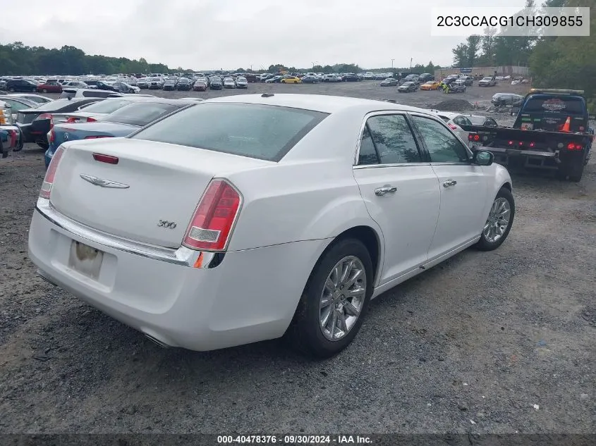 2012 Chrysler 300 Limited VIN: 2C3CCACG1CH309855 Lot: 40478376