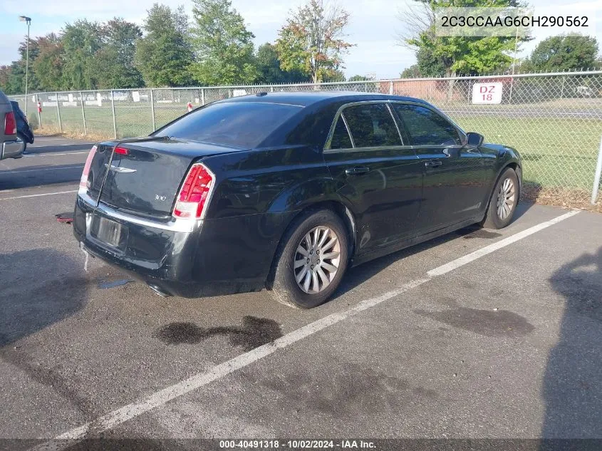 2C3CCAAG6CH290562 2012 Chrysler 300