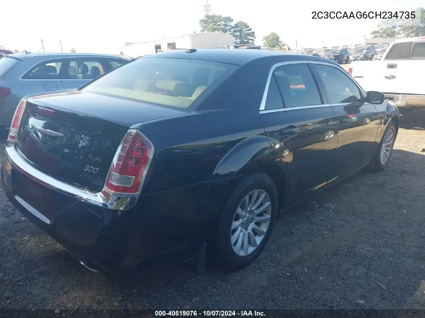 2C3CCAAG6CH234735 2012 Chrysler 300