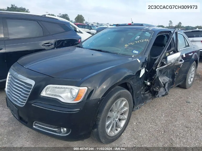 2012 Chrysler 300 Limited VIN: 2C3CCACG7CH309973 Lot: 40747244