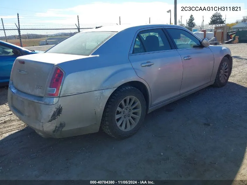 2C3CCAAG1CH311821 2012 Chrysler 300