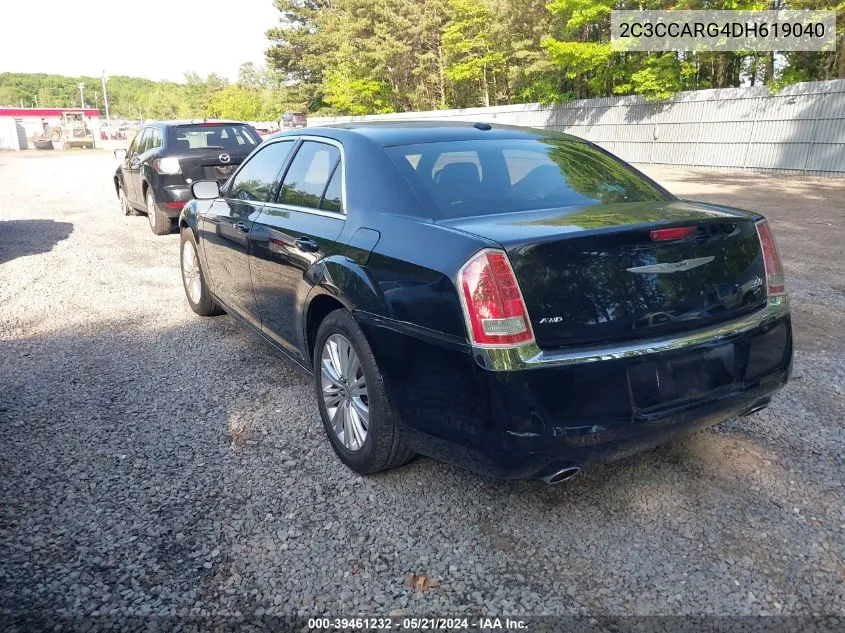 2013 Chrysler 300 Motown VIN: 2C3CCARG4DH619040 Lot: 39461232