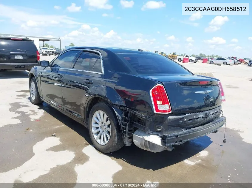 2013 Chrysler 300 Motown VIN: 2C3CCAAG0DH658512 Lot: 39900384