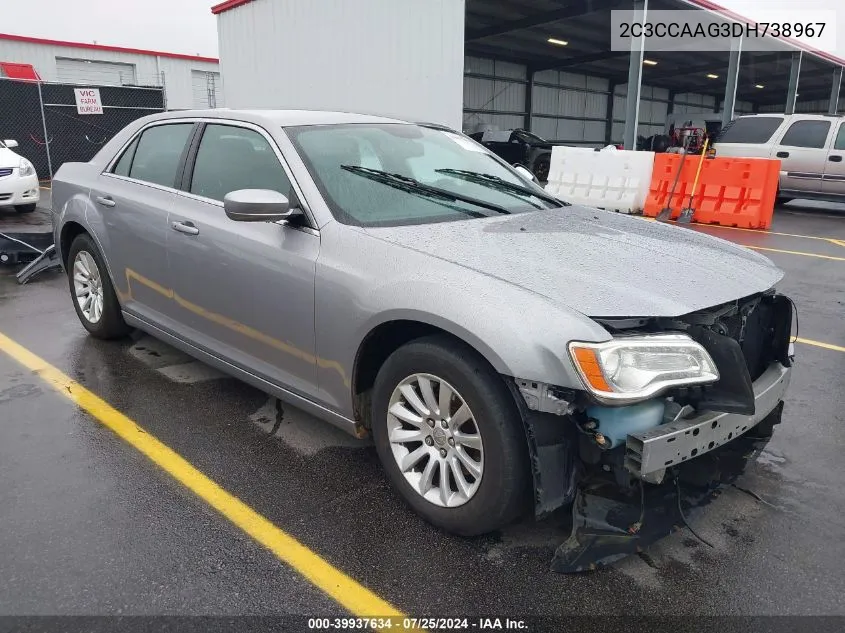 2013 Chrysler 300 Motown VIN: 2C3CCAAG3DH738967 Lot: 39937634