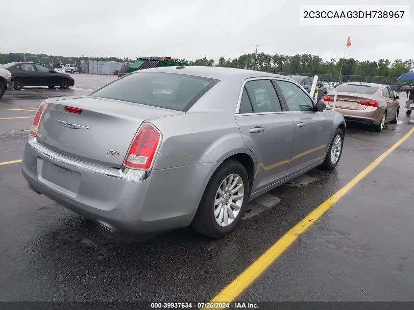 2C3CCAAG3DH738967 2013 Chrysler 300 Motown