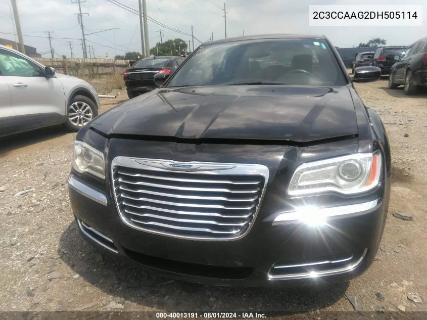 2C3CCAAG2DH505114 2013 Chrysler 300 Motown