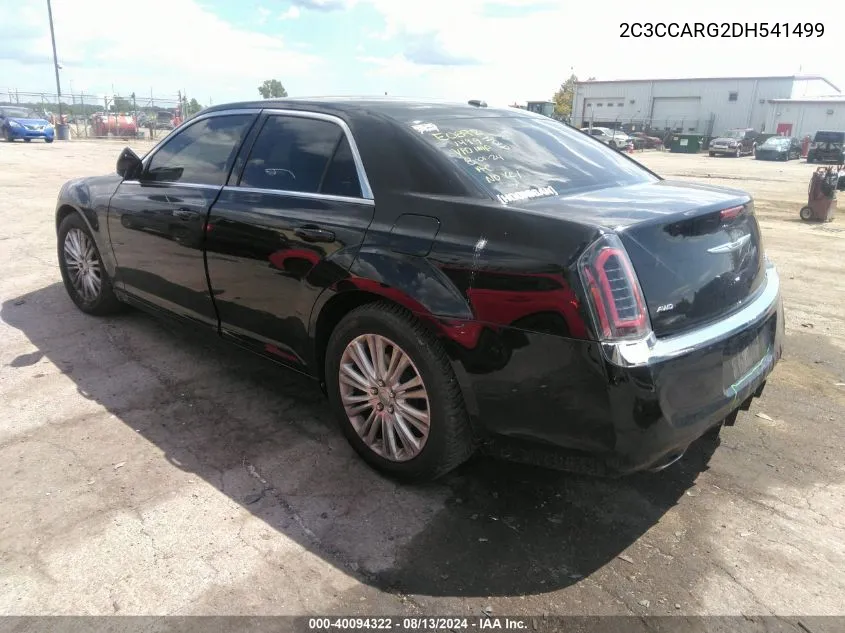 2013 Chrysler 300 VIN: 2C3CCARG2DH541499 Lot: 40094322