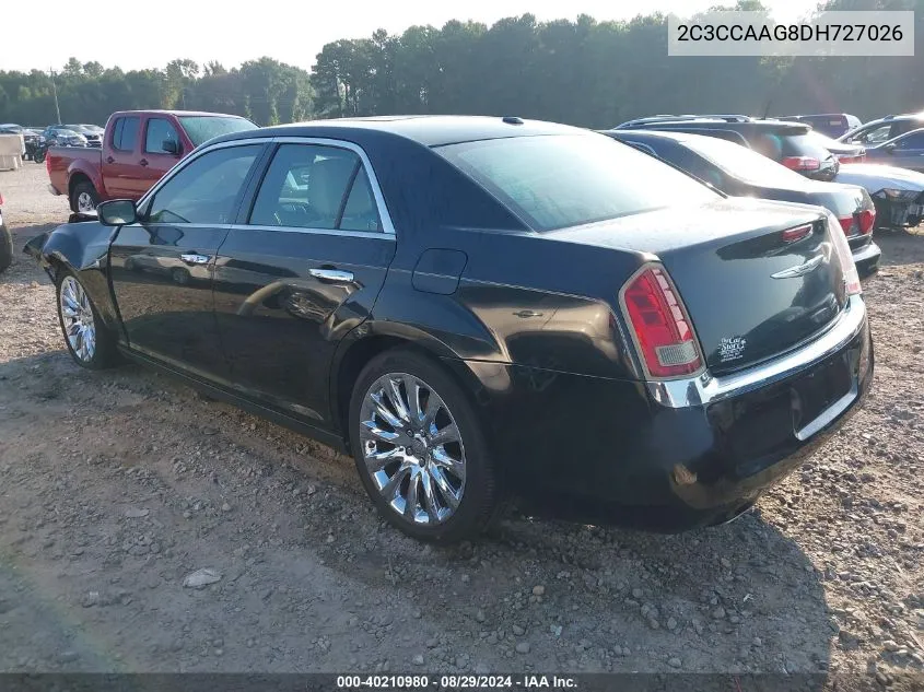 2C3CCAAG8DH727026 2013 Chrysler 300 Motown