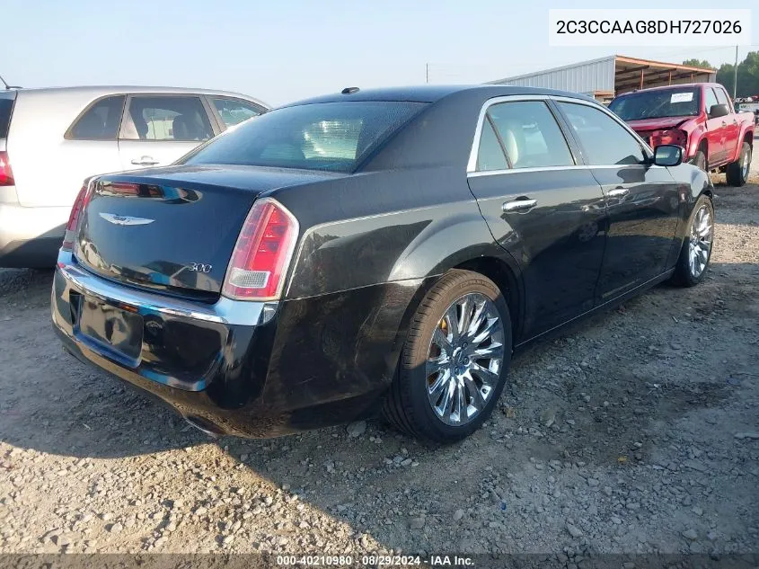 2013 Chrysler 300 Motown VIN: 2C3CCAAG8DH727026 Lot: 40210980