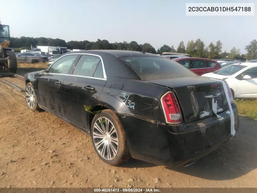 2013 Chrysler 300 S VIN: 2C3CCABG1DH547188 Lot: 40261473