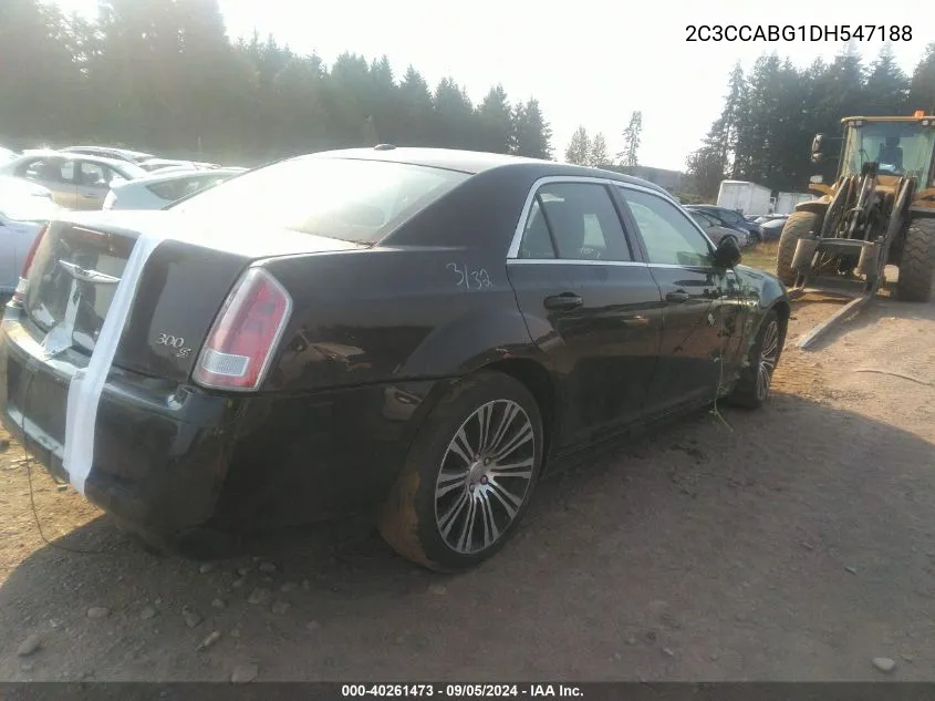 2013 Chrysler 300 S VIN: 2C3CCABG1DH547188 Lot: 40261473