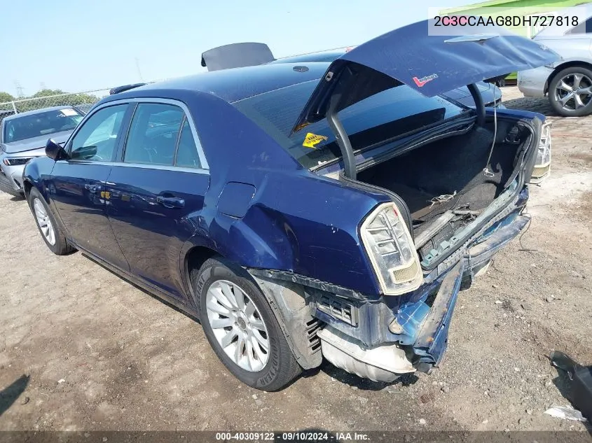 2C3CCAAG8DH727818 2013 Chrysler 300