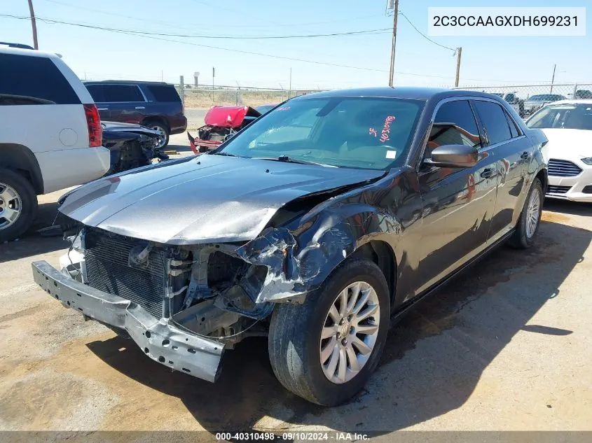 2C3CCAAGXDH699231 2013 Chrysler 300 Motown