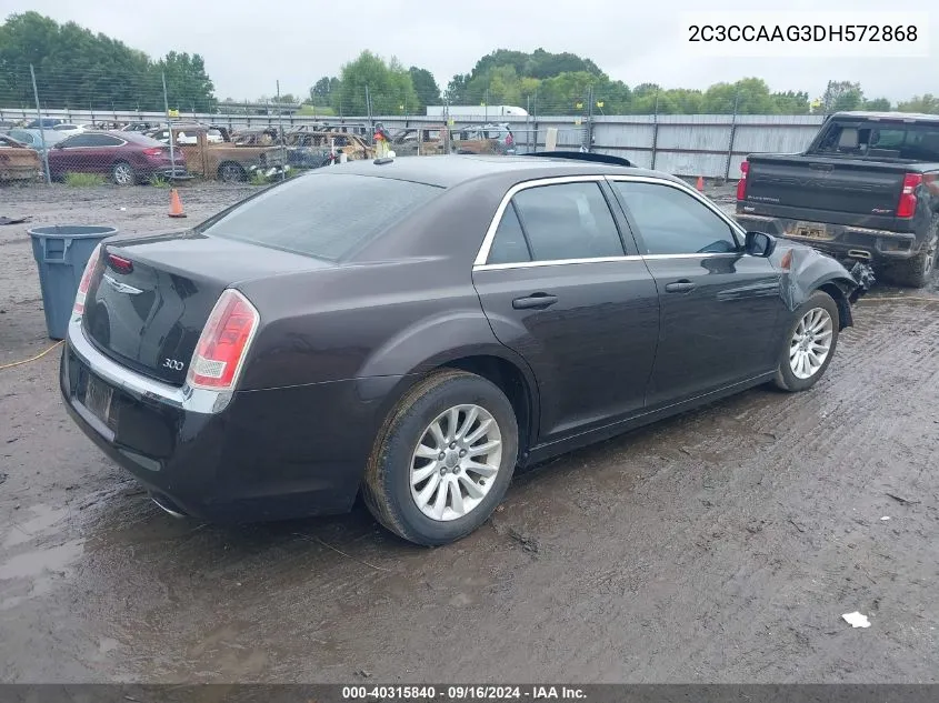 2013 Chrysler 300 Motown VIN: 2C3CCAAG3DH572868 Lot: 40315840